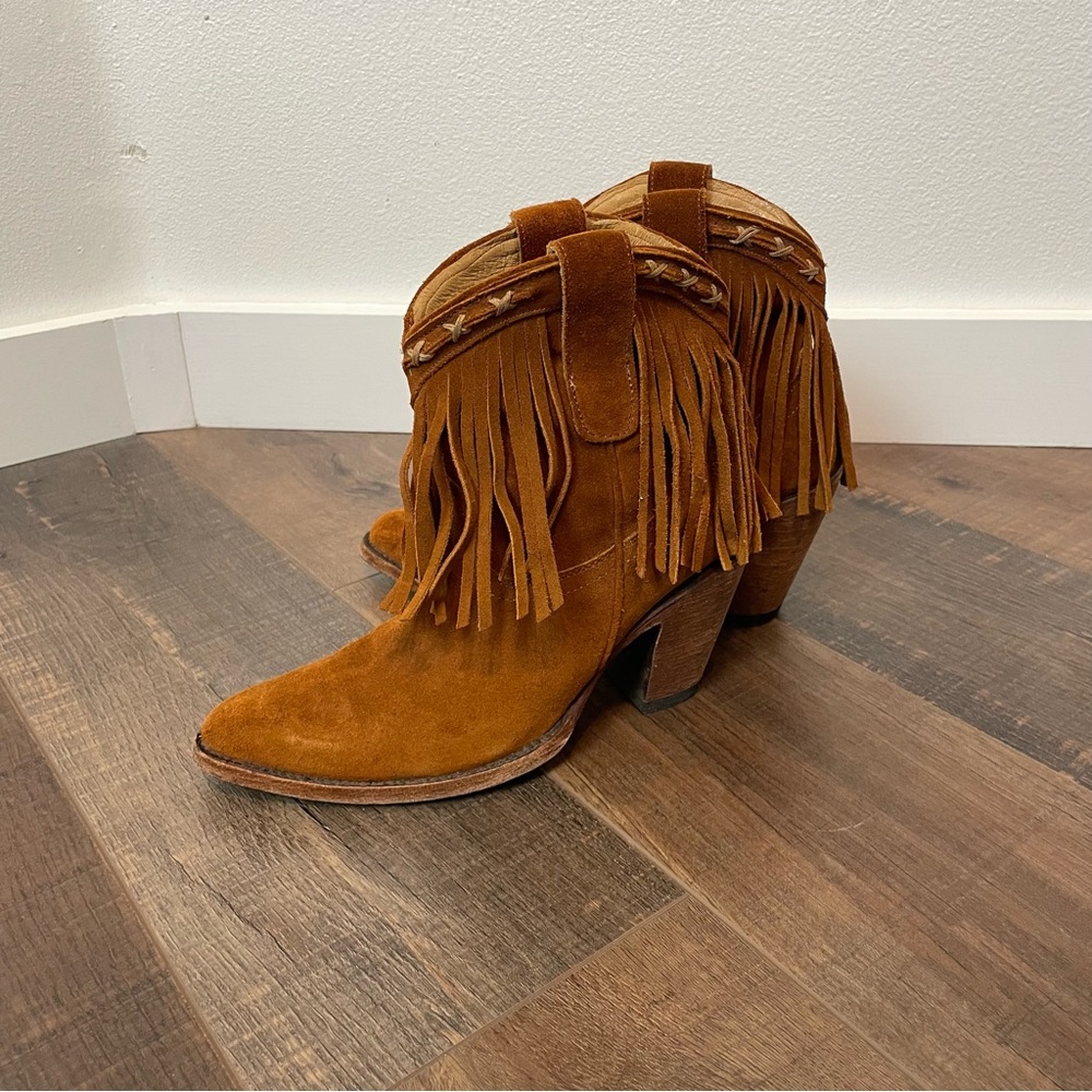 Miranda Lambert Fringe IDYLLWIND WOMEN'S SWAGGER Booties Women’s 6.5